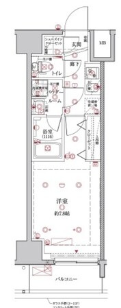 クレイシア板橋本町の物件間取画像